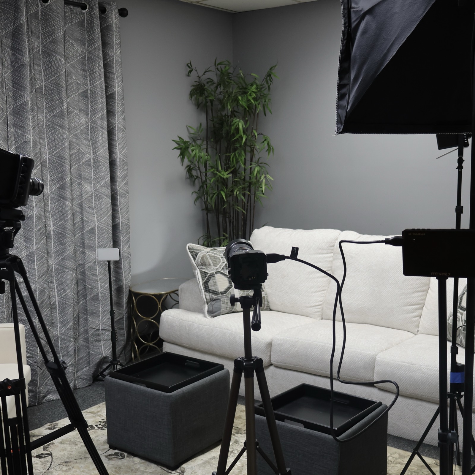 The Podio podcast studio